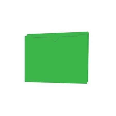 Asp Plain 1" Exp. Deal Jacket, 11 3/4" X 9 1/2", 50 Per Box: Green Pk 5540-3